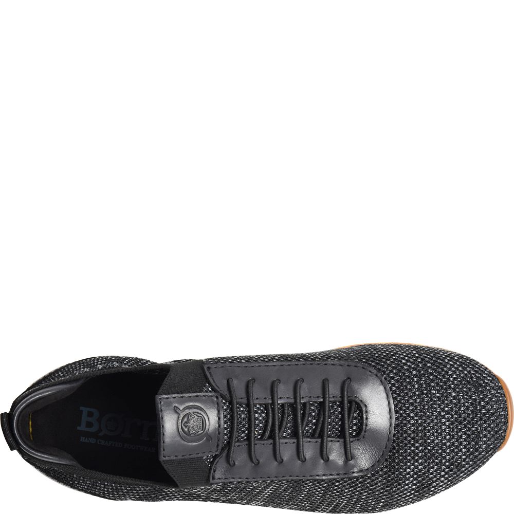 Born Barrett Sneakers Black Knit Combo Product ID-wc8lAIhp