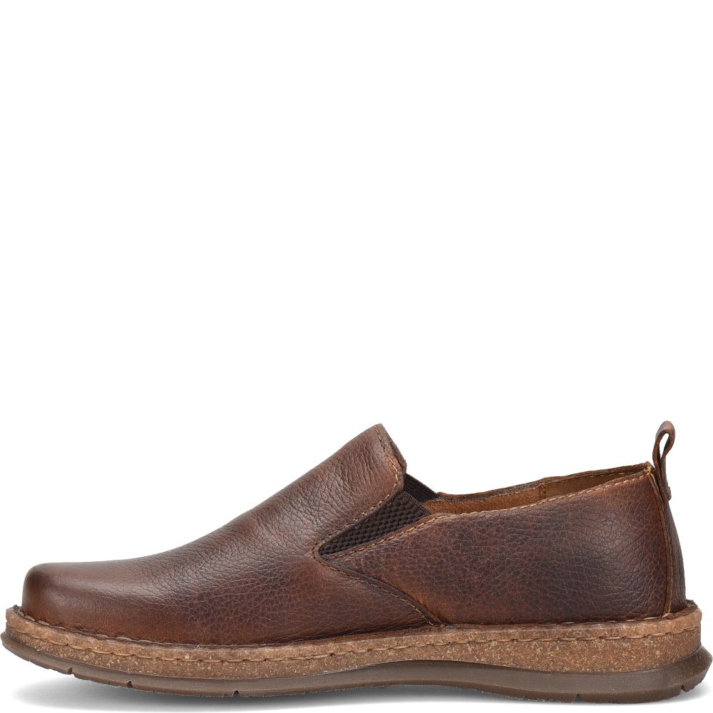 Born Bryson Slip-Ons Dark Brown Product ID-whY5PtVL
