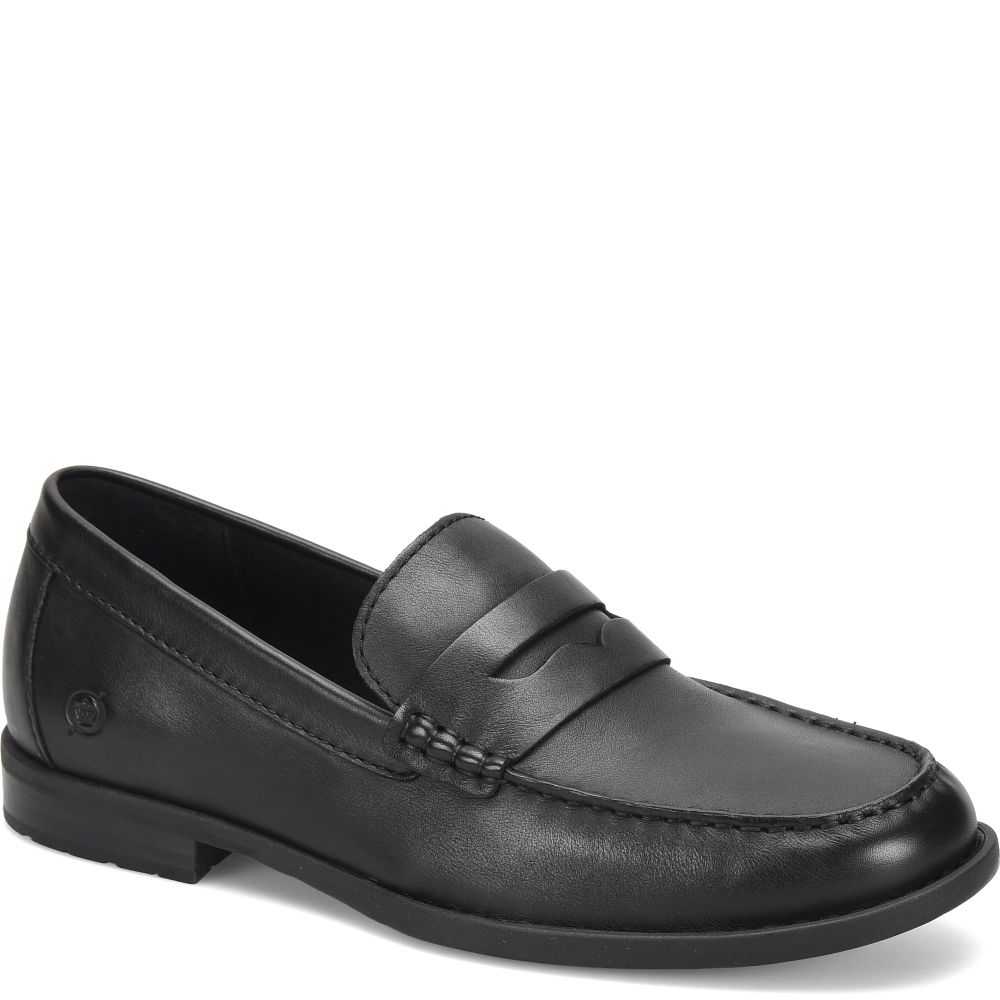 Born Matthew Slip-Ons Black Product ID-wiobm7rn