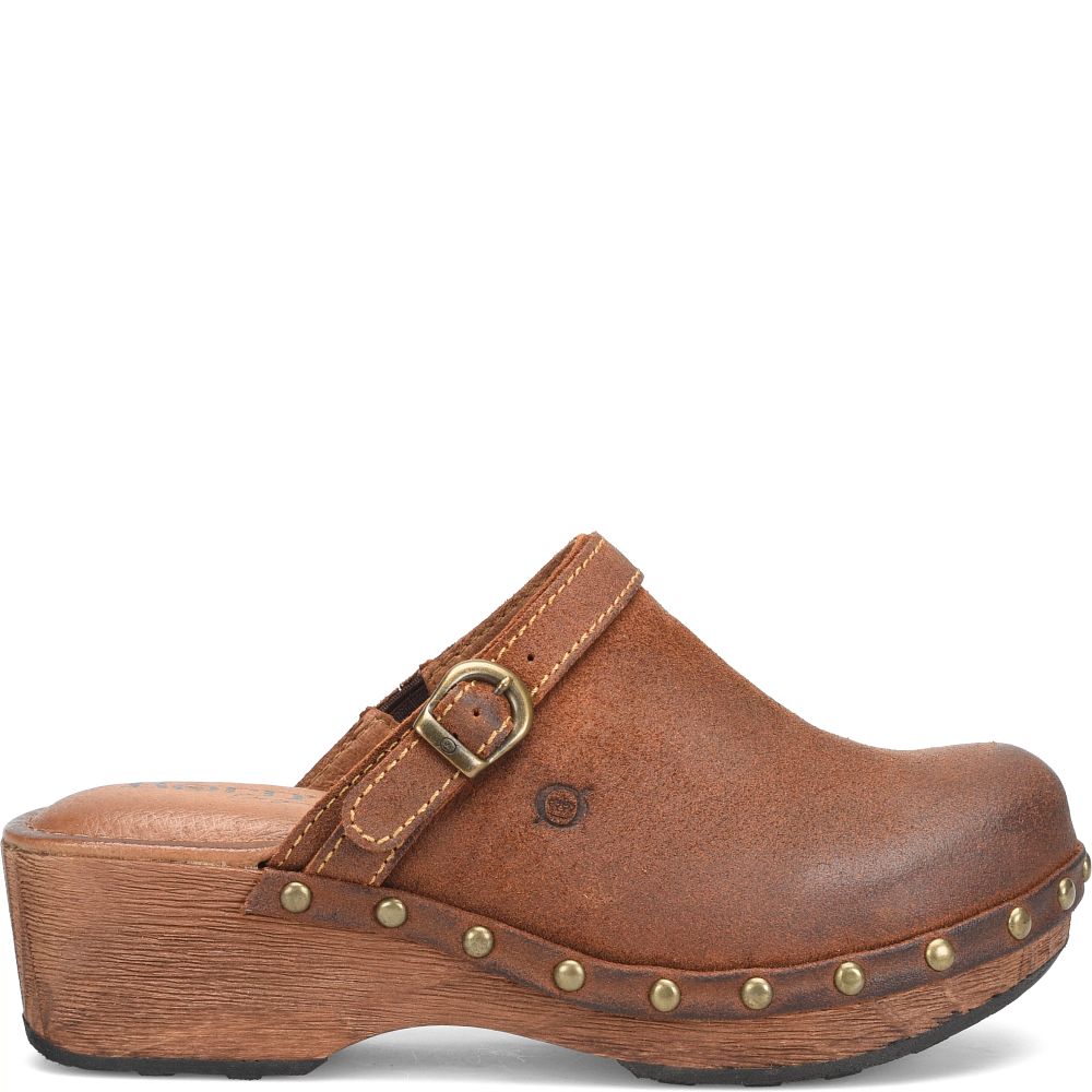 Born Jewel Clogs Glazed Ginger Distressed Product ID-yLvzOsP6