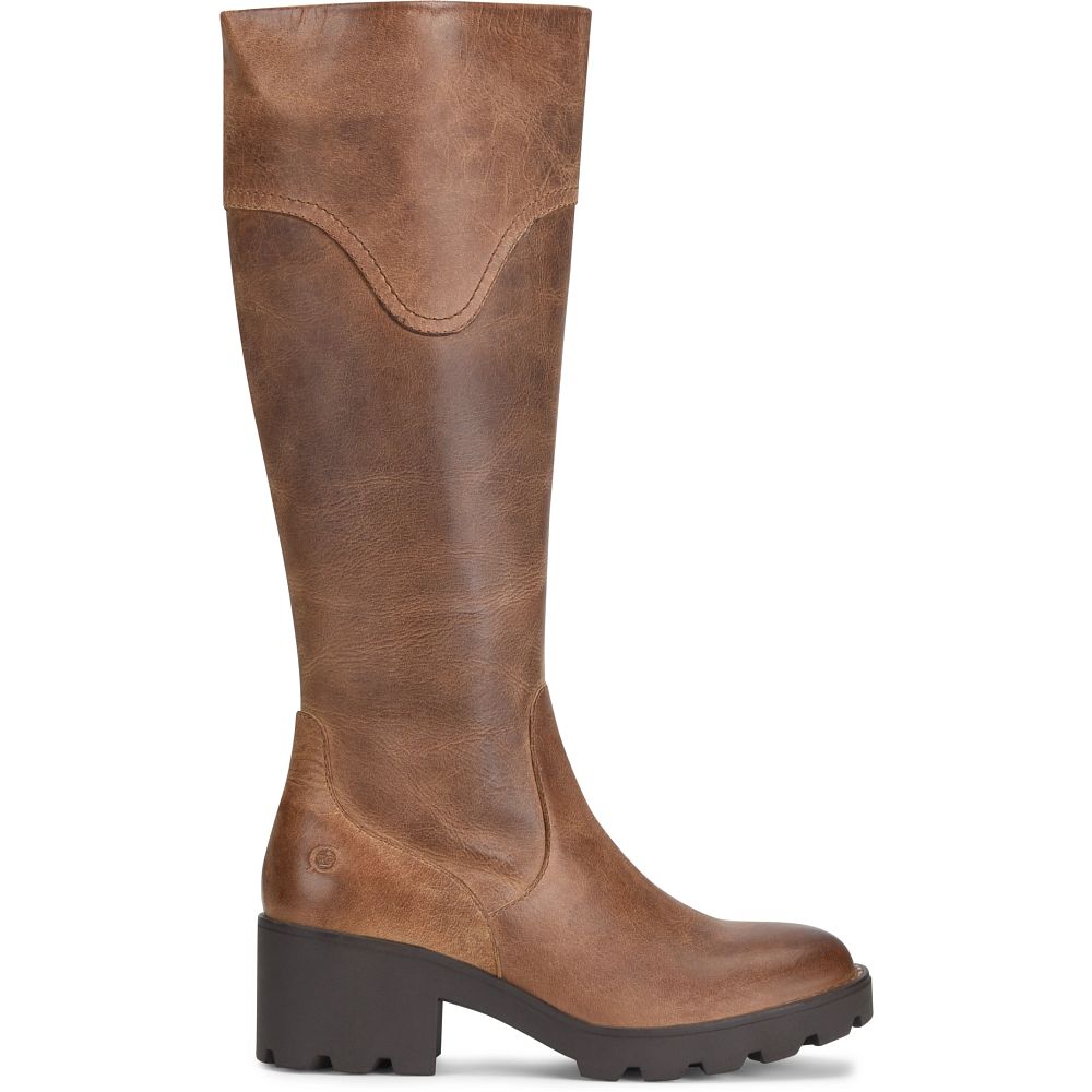 Born Gabriella Boots Light Brown Vachetta Product ID-ylAvSU7r