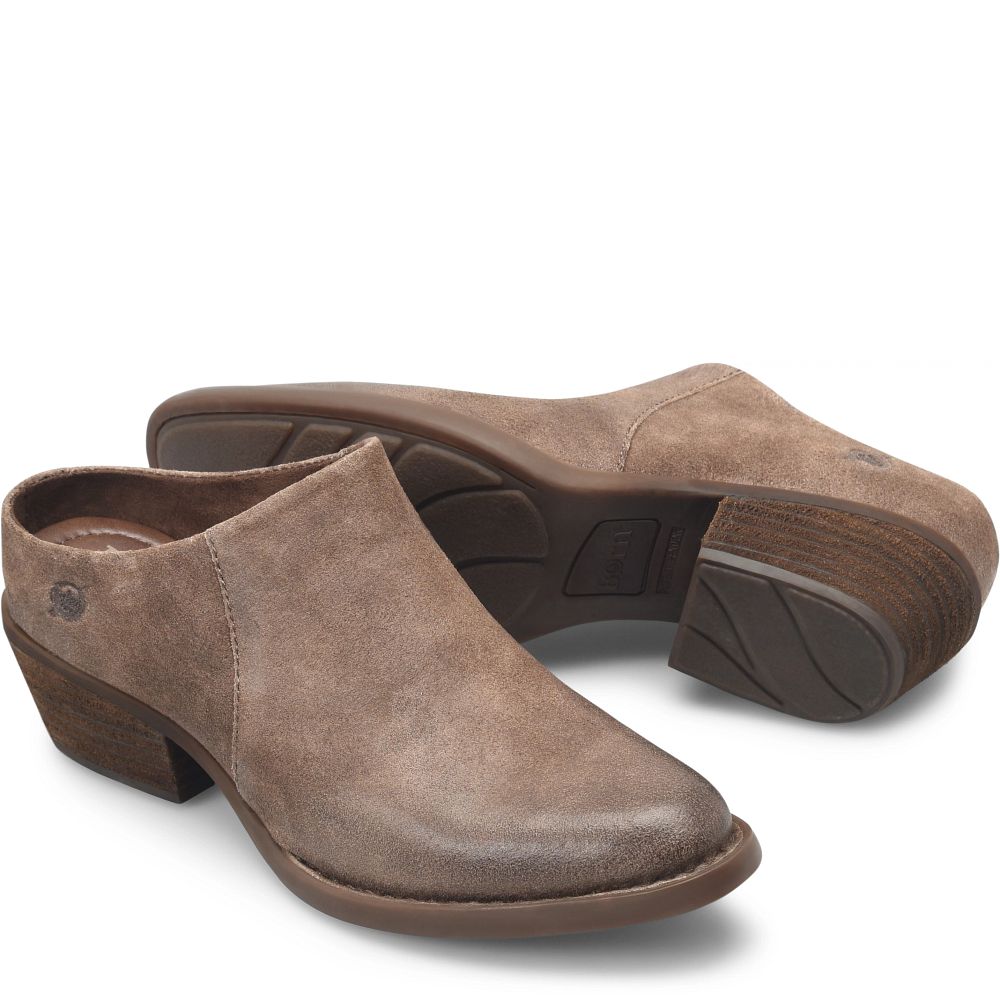 Born Starr Boots Taupe Distressed Product ID-zCWSHJjv