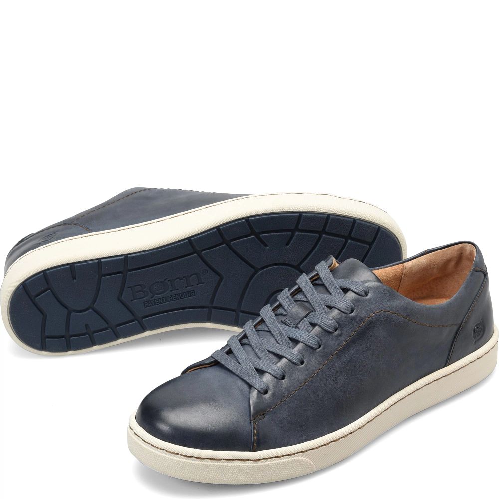 Born Allegheny II Slip-Ons Navy Oceano Product ID-zOvl4UQI [BornShoes-479]