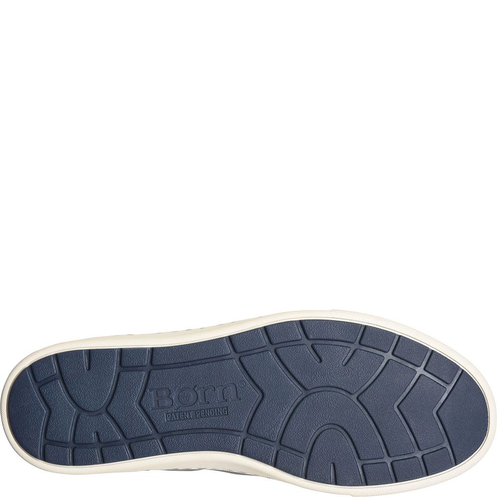 Born Allegheny II Slip-Ons Navy Oceano Product ID-zOvl4UQI
