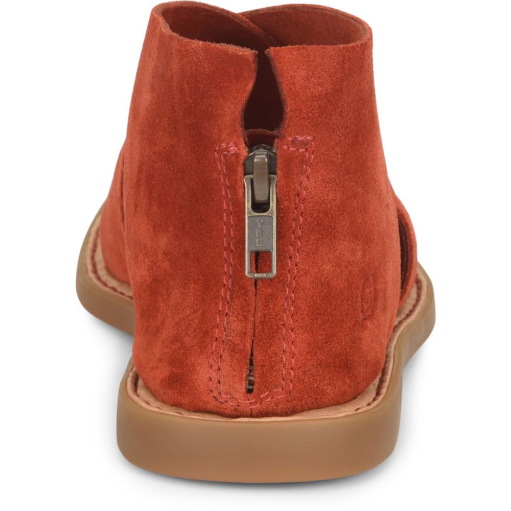 Born Iwa Colors Sandals Red Arogosta Suede Product ID-zdPcsHhz