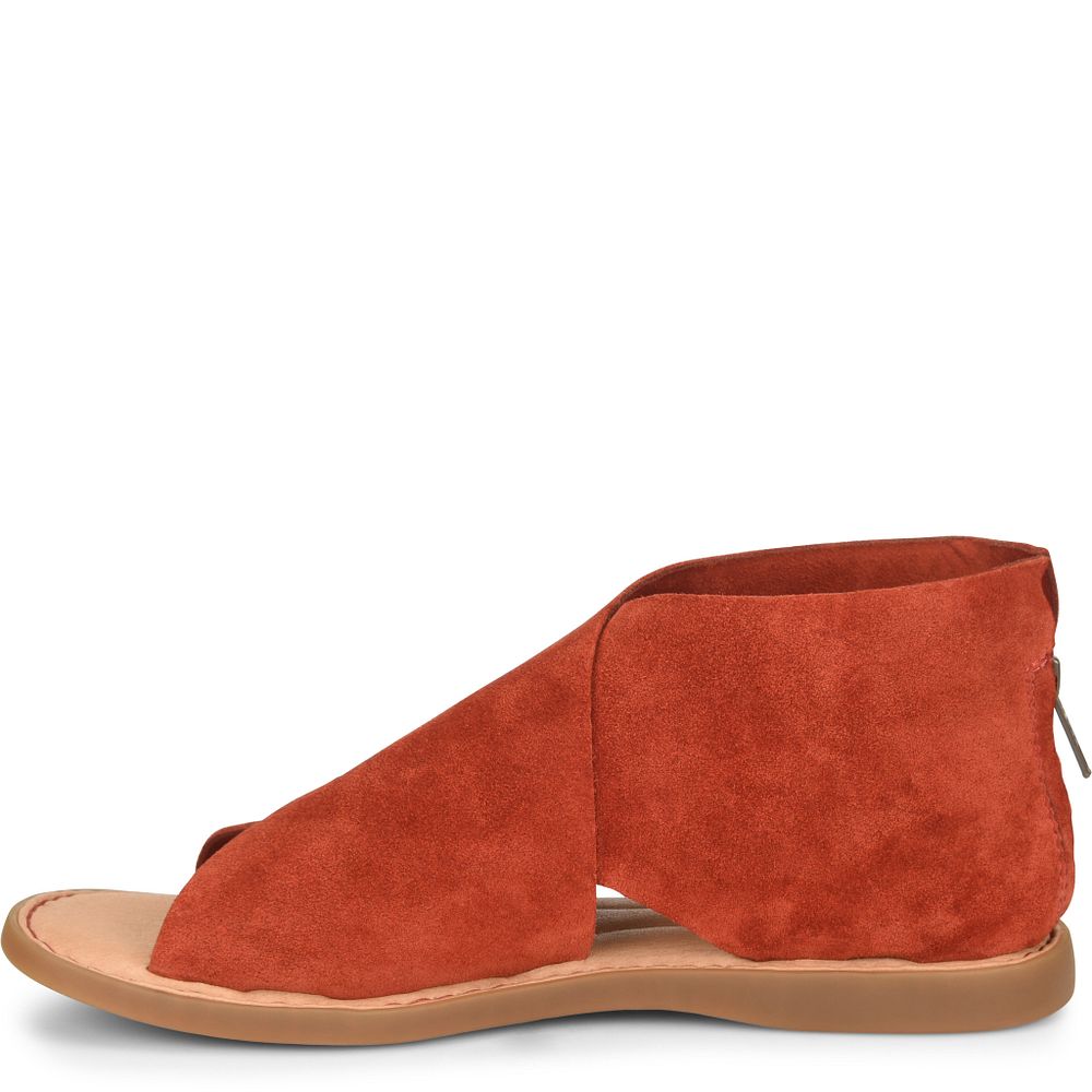 Born Iwa Colors Sandals Red Arogosta Suede Product ID-zdPcsHhz